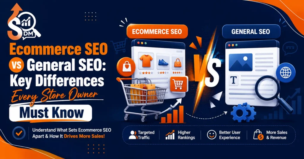 Ecommerce SEO vs General SEO Key Differences Every Store Owner Must Know