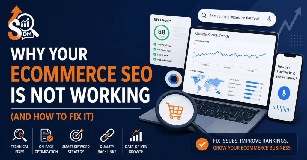 Why is e-commerce SEO not working
