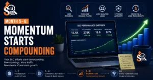 Month 5–6 Momentum Starts Compounding