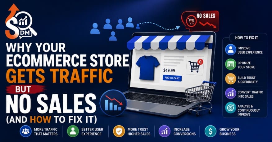 Ecommerce Store Gets Traffic